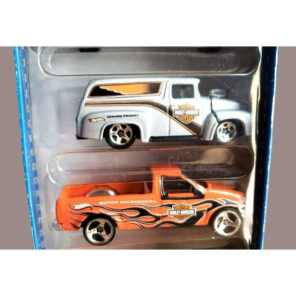 2000 Hot Wheels HARLEY-DAVIDSON Gift 5-Pack Die-Cast Cars #50030 1:64 NIP
